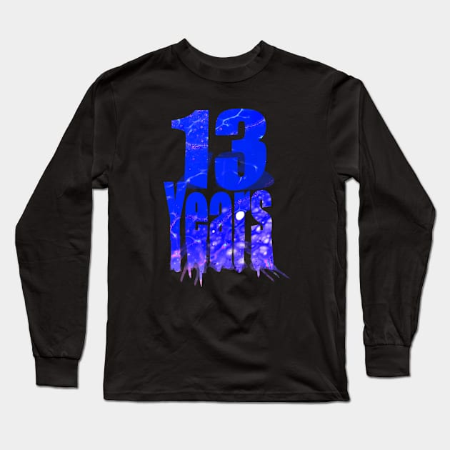 13 years Long Sleeve T-Shirt by Yous Sef